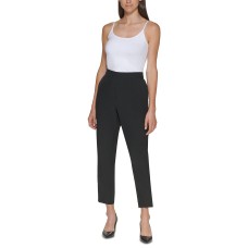 Calvin Klein Flat Front Back Elastic Pants, Large