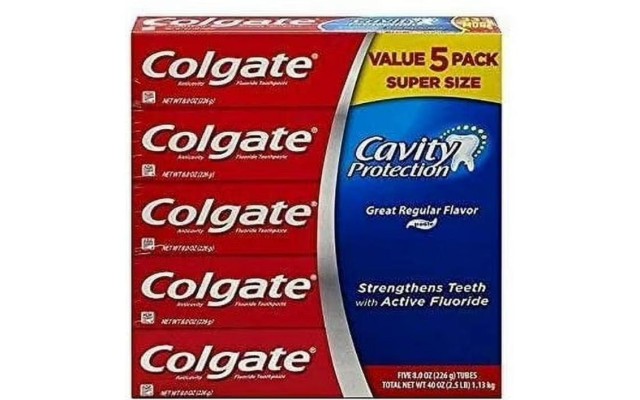 Cavity Protection Regular Flavor Fluoride Toothpaste 8 Ounce Tube (10 Pack) Cavity Protection Regular Flavor Fluoride Toothpaste 8 Ounce Tube (10 Pack)