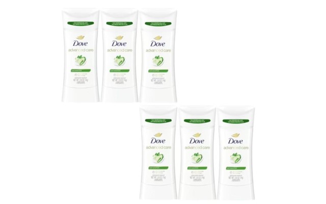  Beauty Advanced Care Cool Essentials 72-Hour Antiperspirant & Deodorant Stick, 6 Pack