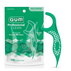 GUM PROFESSIONAL CLEAN FLOSSERS – 150 Count