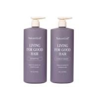 NatureWell Living For Good Shampoo & Conditioner, 24 Fluid Ounce (Pack of 2)