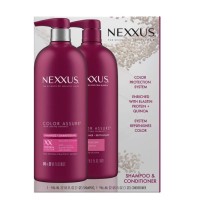 Nexxus Color Assure Shampoo and Conditioner, 32 Fluid Ounce (Pack of 2)