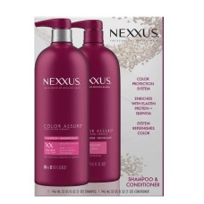 Nexxus Color Assure Shampoo and Conditioner, 32 Fluid Ounce (Pack of 2)