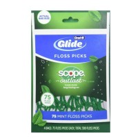 Oral B Complete Glide Floss Pick (300 Count), 300 Count