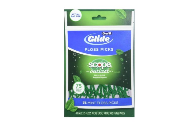 Oral B Complete Glide Floss Pick (300 Count), 300 Count