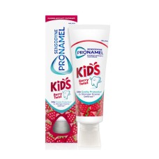 Sensodyne Pronamel Kids Toothpaste, Fluoride Anticavity Toothpaste, Cavity and Enamel Protection, for Ages 2+, Berry Twist Flavored, 4 Oz