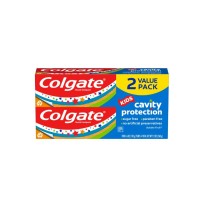 Colgate Kids Cavity Protection Toothpaste with Fluoride, Mild Bubble Fruit, 4.6 oz, 2 Pack Colgate Kids Cavity Protection Toothpaste with Fluoride, Mild Bubble Fruit, 4.6 oz, 2 Pack