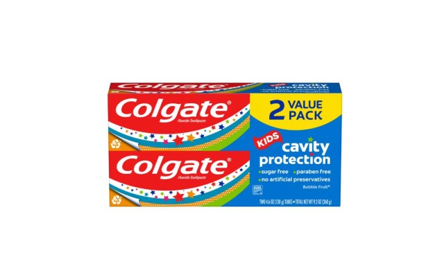Kids Cavity Protection Toothpaste with Fluoride, Mild Bubble Fruit, 4.6 oz, 2 Pack Kids Cavity Protection Toothpaste with Fluoride, Mild Bubble Fruit, 4.6 oz, 2 Pack
