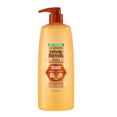 Garnier Whole Blends Honey Treasures Repairing Shampoo, Dry, Damaged Hair, 40 fl oz
