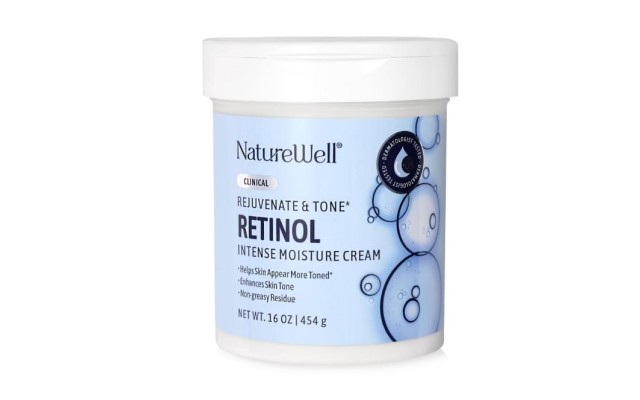 Clinical Rejuvenate & Tone Retinol Intense Daily Moisture Cream for Face, Body, & Hands, 16 Oz Clinical Rejuvenate & Tone Retinol Intense Daily Moisture Cream for Face, Body, & Hands, 16 Oz
