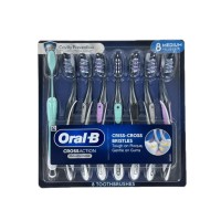 Oral-B Cross Action Pro Advanced Toothbrush, 8 Count (Medium)
