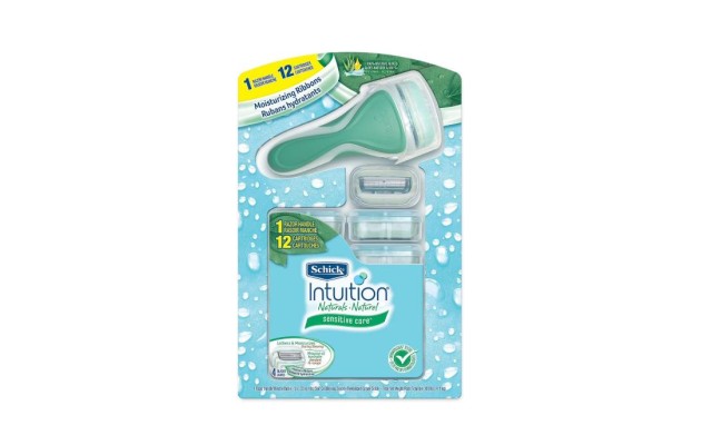  Intuition Plus Razor + 12 Razor Blades