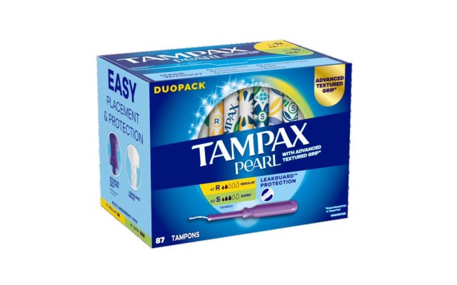 Pearl Tampons, Duopack, 87 Count Pearl Tampons, Duopack, 87 Count