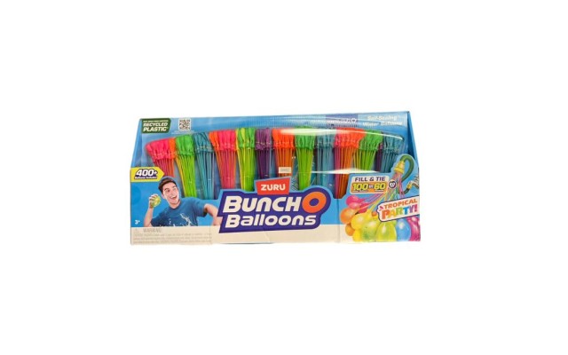 Bunch O Balloons 400+ Rapid-Fill Self-Tying Recyclable Water Balloons Bunch O Balloons 400+ Rapid-Fill Self-Tying Recyclable Water Balloons