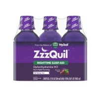 Vicks Zzzquil Nighttime Sleep Aid Liquid, Warming Berry Flavor, 36 fl oz