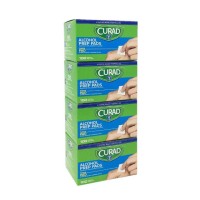 Curad Sterile Alcohol Prep Pads Individually Sealed 100 Thick Pads – 4 Pack Curad Sterile Alcohol Prep Pads Individually Sealed 100 Thick Pads – 4 Pack