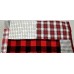 Patchwork Quilted Throw, Red, 50″ x 60″ Patchwork Quilted Throw, Red, 50″ x 60″
